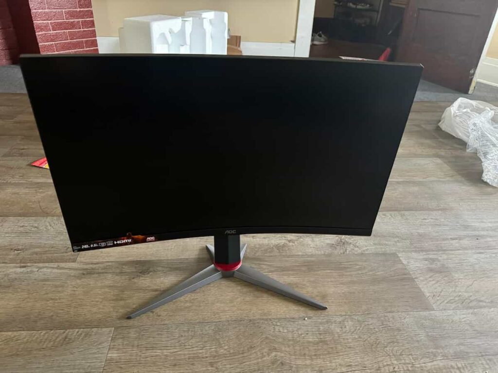 AOC monitors Design and Build Quality