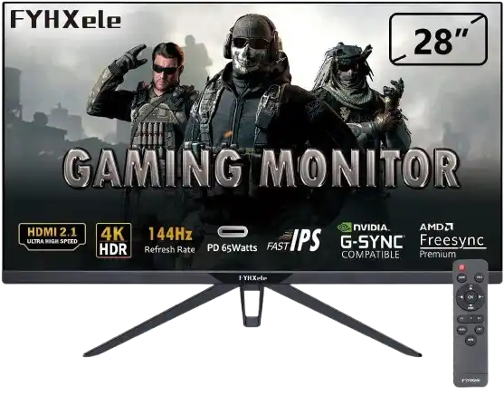 FYHXele 28 Inch 4K Gaming Monitor