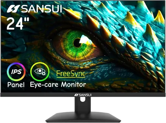 SANSUI 24 Inch IPS Monitor 75Hz