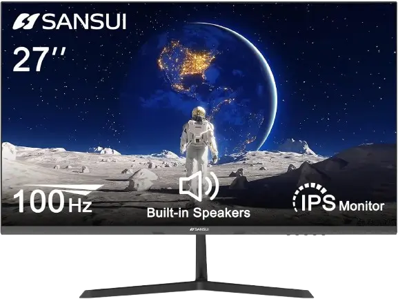 SANSUI 27 Inch Monitor 100Hz IPS