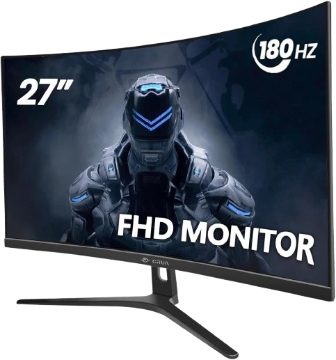 CRUA 27' 144Hz/180Hz Curved Gaming Monitor