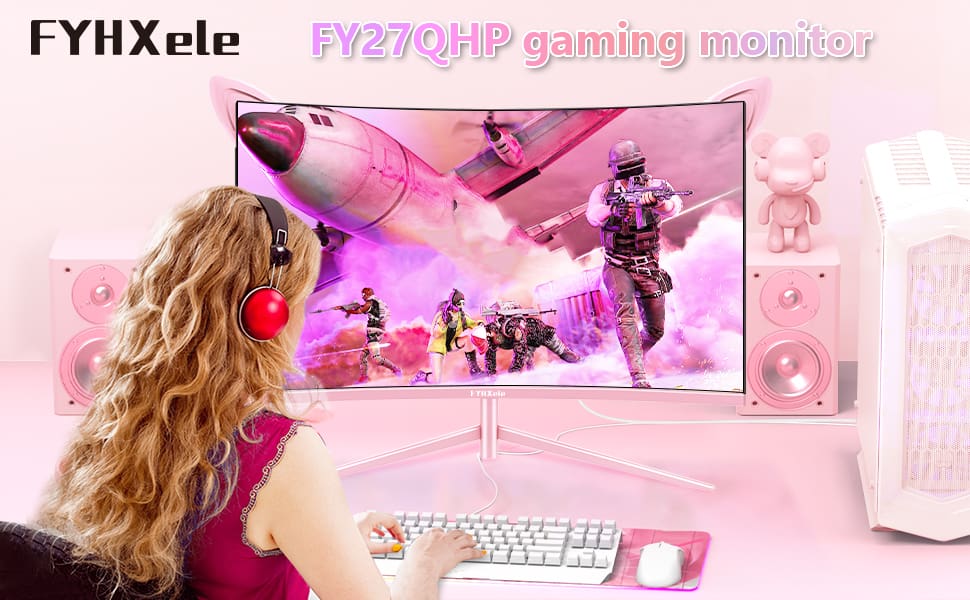 For those seeking even sharper visuals, the FYHXele FY27QHP offers similar specifications but steps up the resolution to QHD (2560 x 1440). 