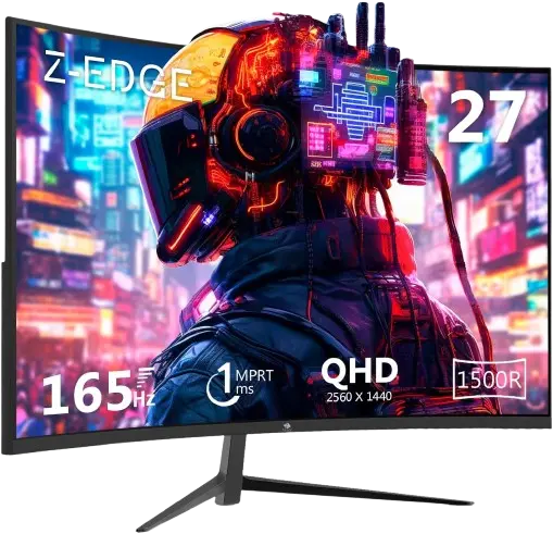 Z-EDGE 27 Inch QHD Curved Gaming Monitor (UG27Q)