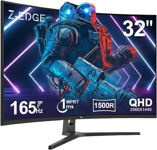 Z-EDGE 32 Inch QHD Curved Gaming Monitor (UG32)