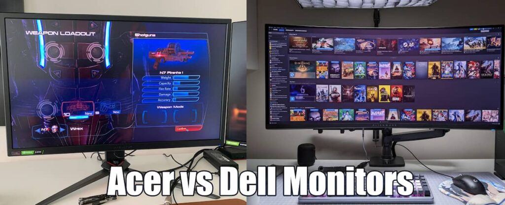 Acer vs Dell Monitors